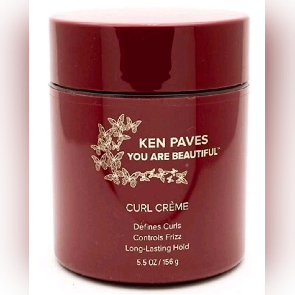 KEN PAVES YOU ARE BEAUTIFUL Curl Creme, Defines Curls, Controls Frizz 5.5oz